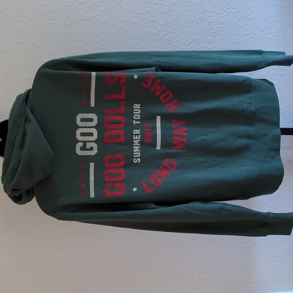 🍋✨Goo Goo dolls 2017 summer tour zip up hoodie size S - Picture 4 of 5